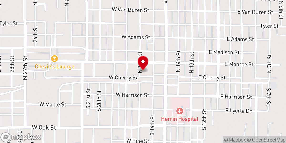 Map showing location of St Francis Xavier Cabrini Parish Hall
