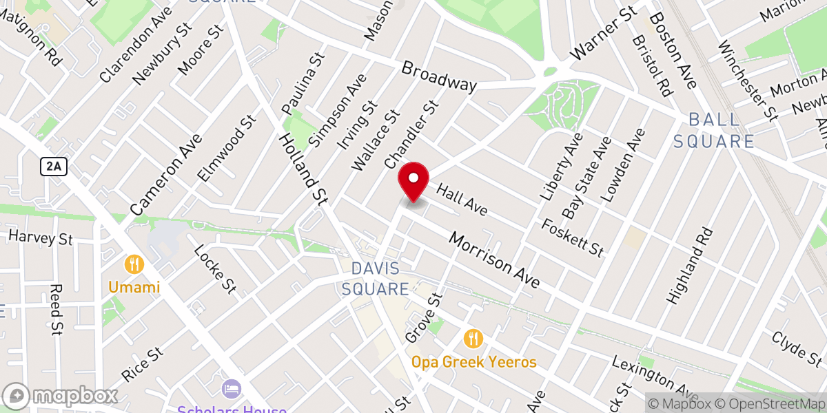 Map showing location of Sion Seventh-day Adventist Church