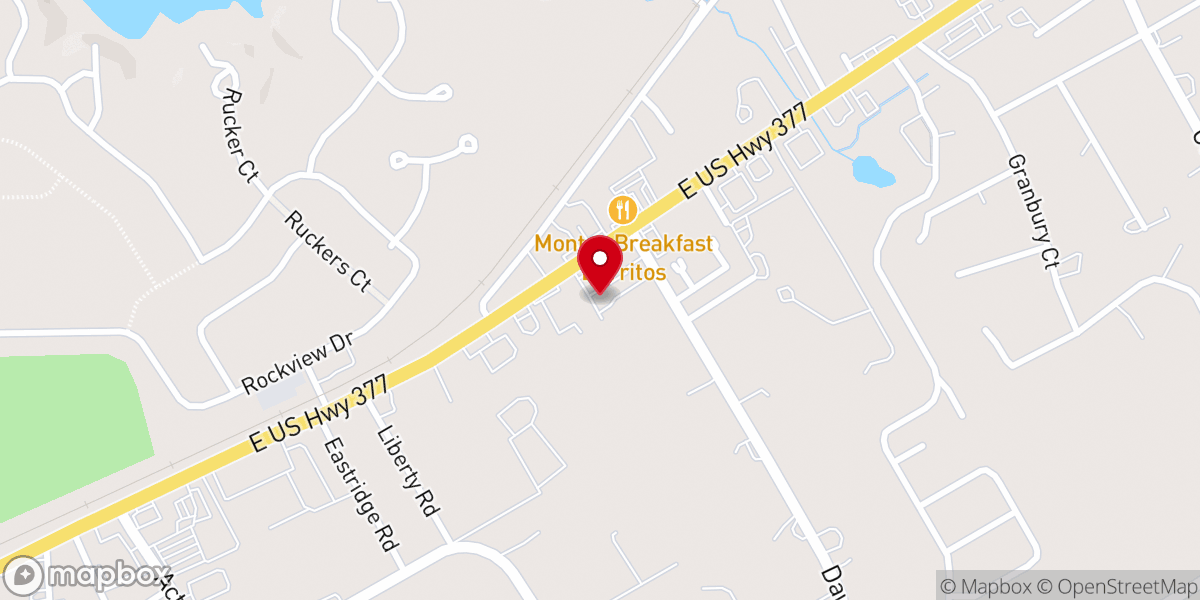 Map showing location of Golf for the Gospel Inc
