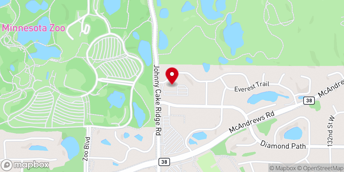 Map showing location of South Suburban Church