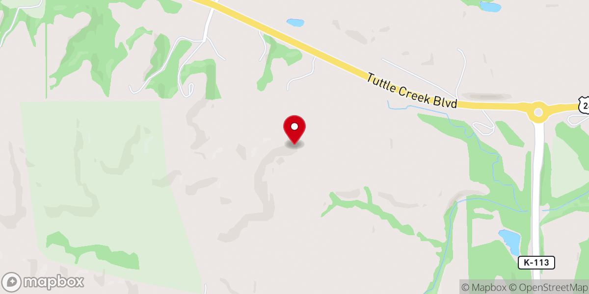 Map showing location of Ekklesia Ministries