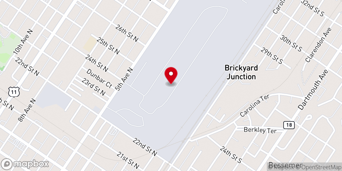 Map showing location of New Light Baptist Mission