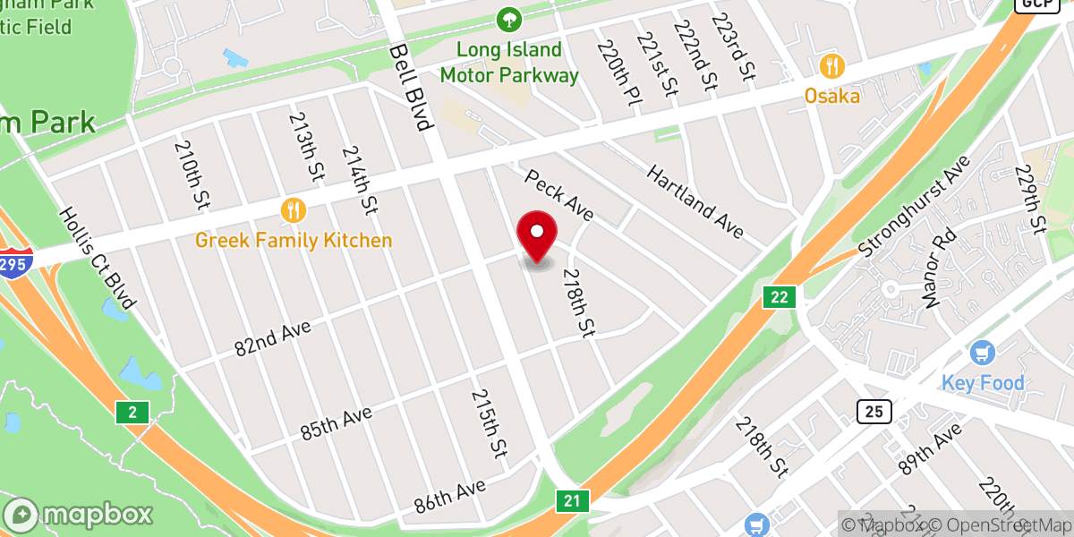 Map showing location of Nycypcd Inc