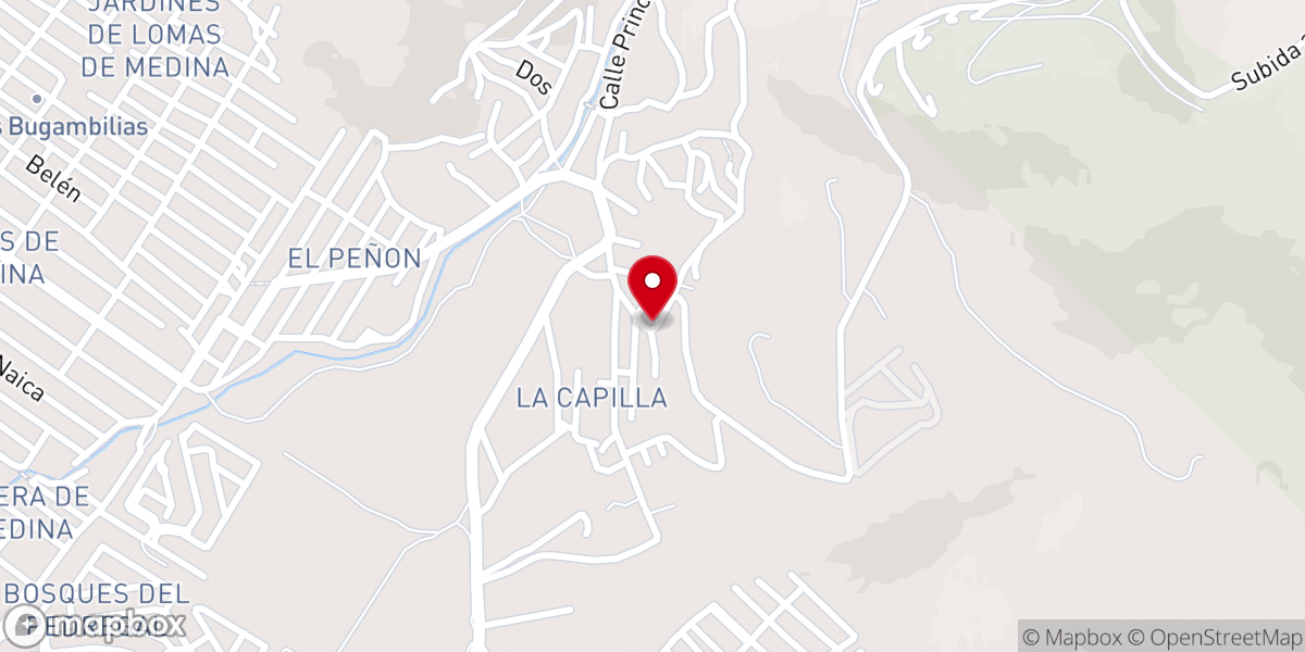 Map showing location of Iglesia De Cristo Dios Con Nosotros Leon
