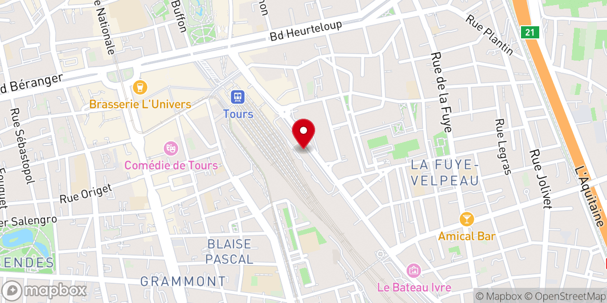 Map showing location of Cristo Vive Eglise Évangélique de Langue Portugaise