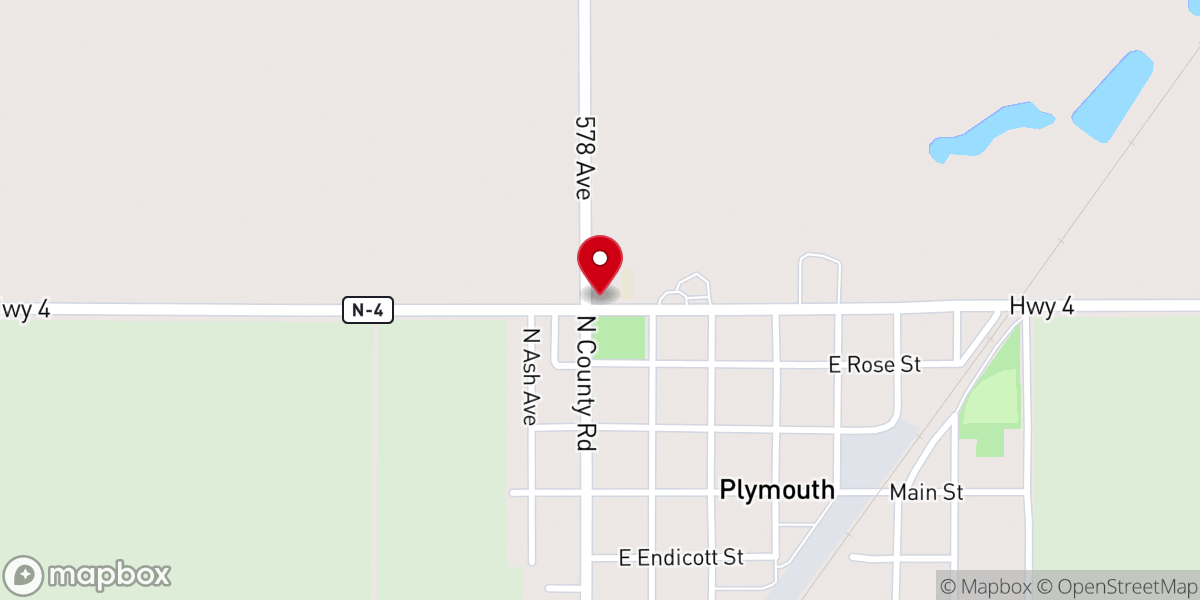 Map showing location of St Paul's Lutheran School