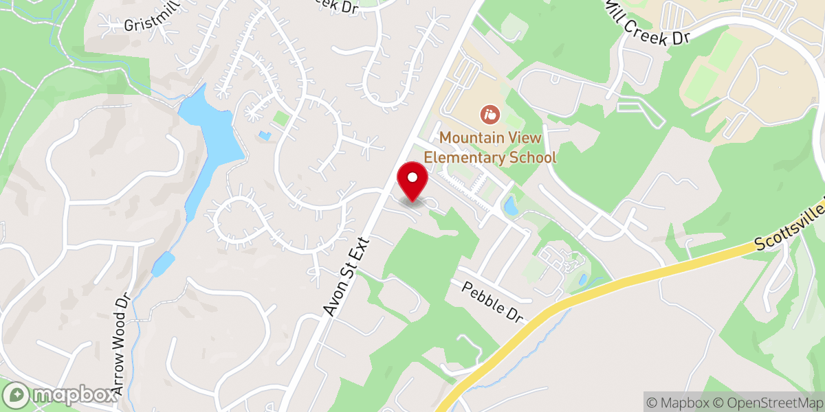 Map showing location of Church of God Southside
