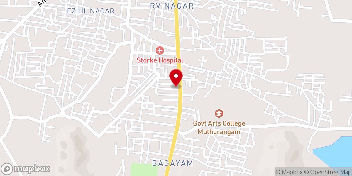 Map showing location of Carmel Apostolic Church