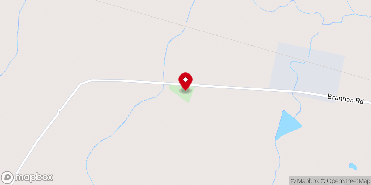 Map showing location of Great grandma grave