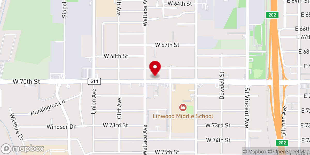 Map showing location of Life of Christ Ministries