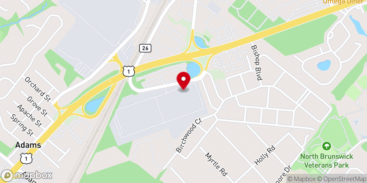 Map showing location of Cheder Menachem a NJ Non-profit Corporation