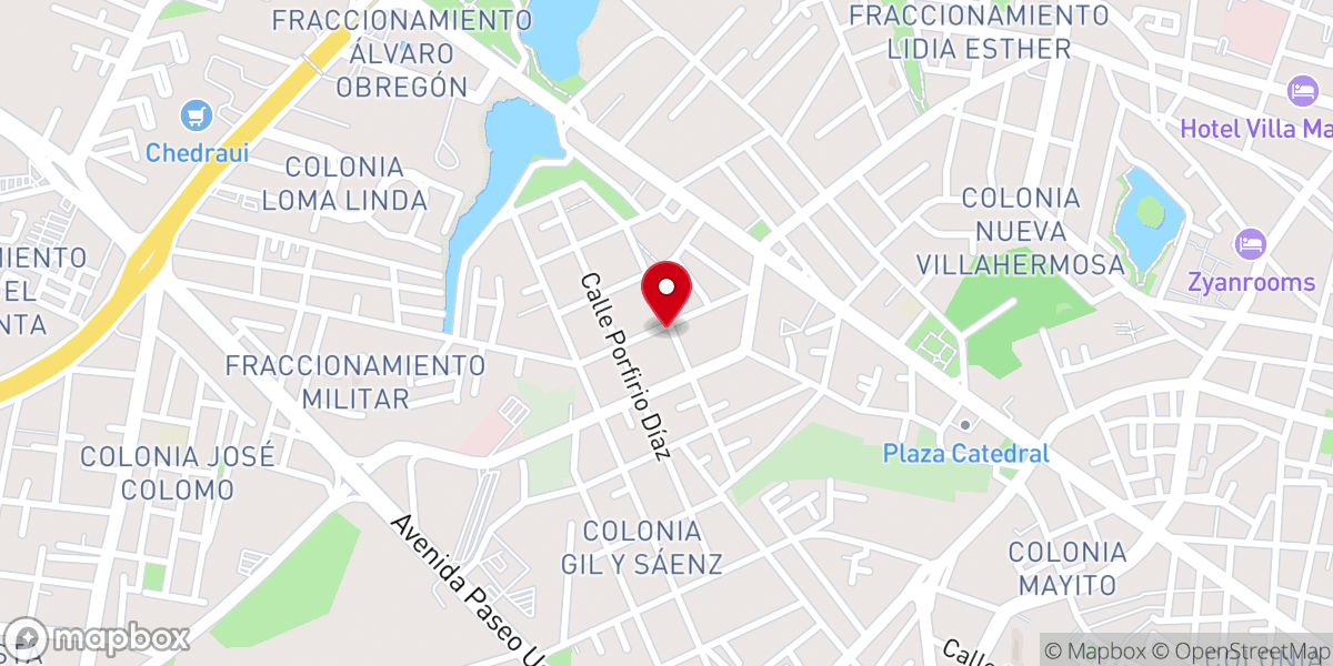 Map showing location of Iglesia de Dios (7º día) Templo Israel
