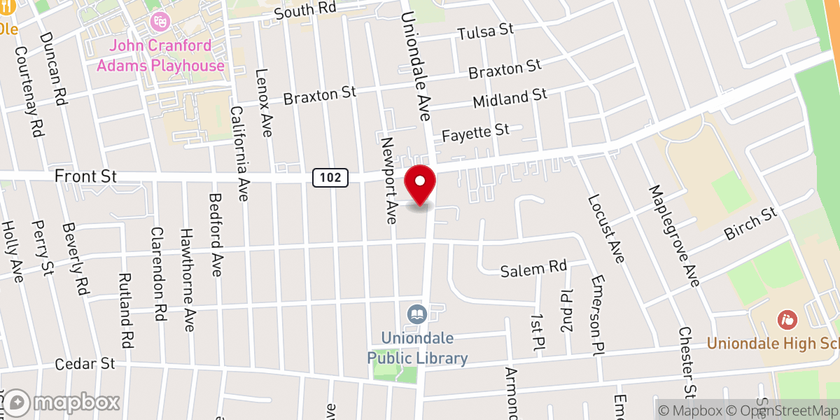Map showing location of Kingdom Family Ministry