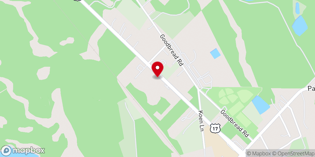 Map showing location of NE Florida Baptist Association