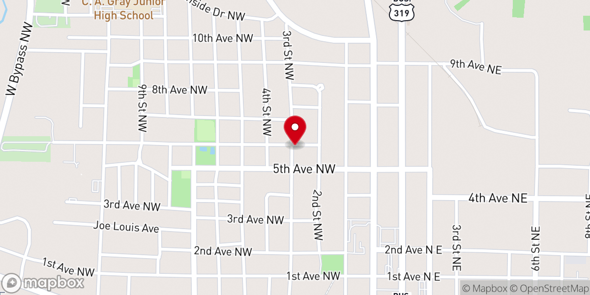 Map showing location of Wholy Temple Church-God In Church