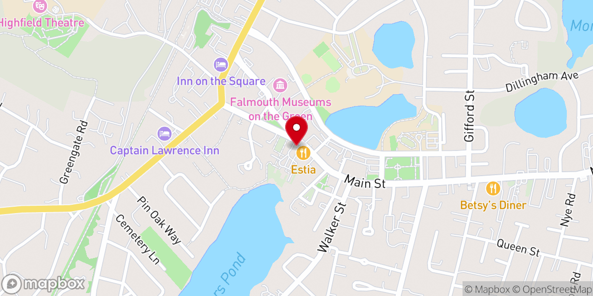 Map showing location of Rectory