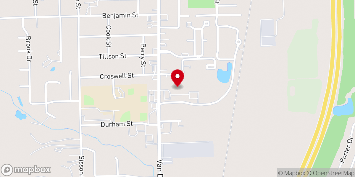 Map showing location of St Clement Catholic Church