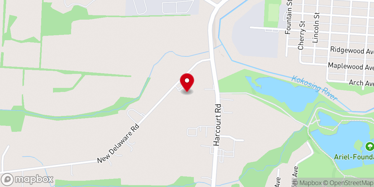 Map showing location of Covenant Church - Food Pantry