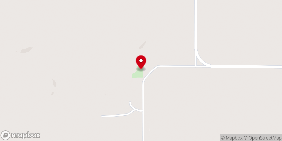 Map showing location of Bethlehem Baptist Church