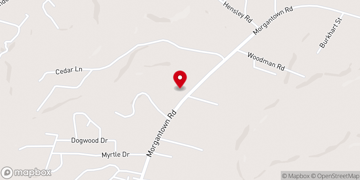 Map showing location of United Baptist Church