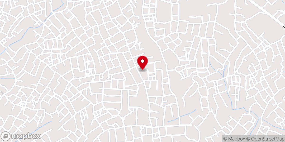 Map showing location of Living Faith Church Alafialoju