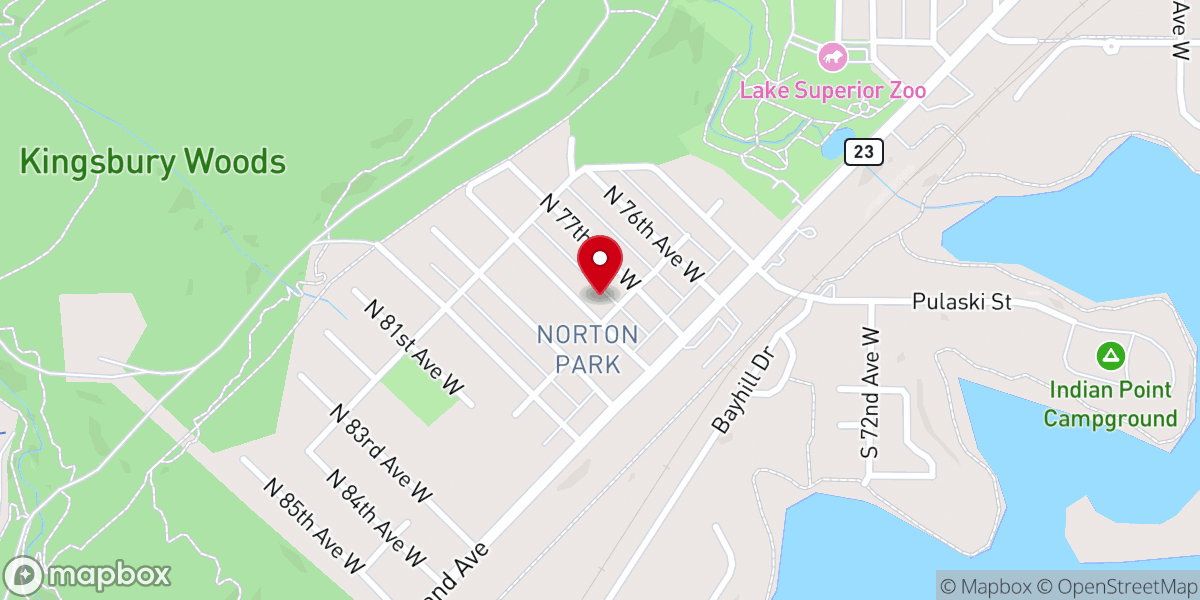 Map showing location of First Love Full Gospel Church