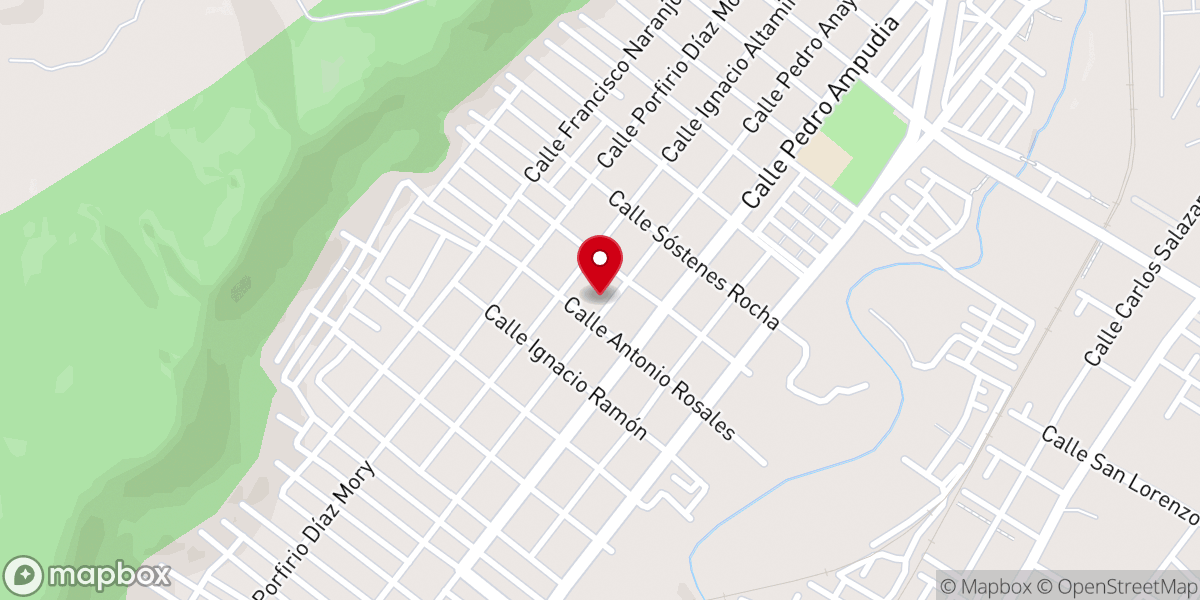 Map showing location of Iglesia Bautista Emmanuel