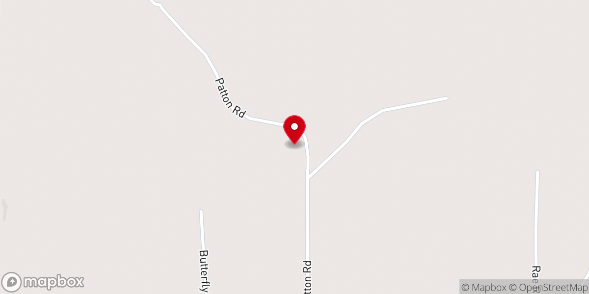 Map showing location of Friendship Baptist Church