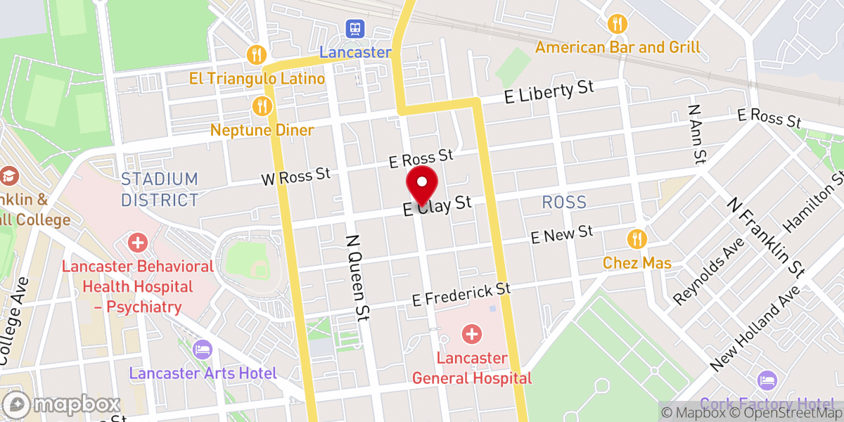 Map showing location of Romanian Christian Outreach Foundation
