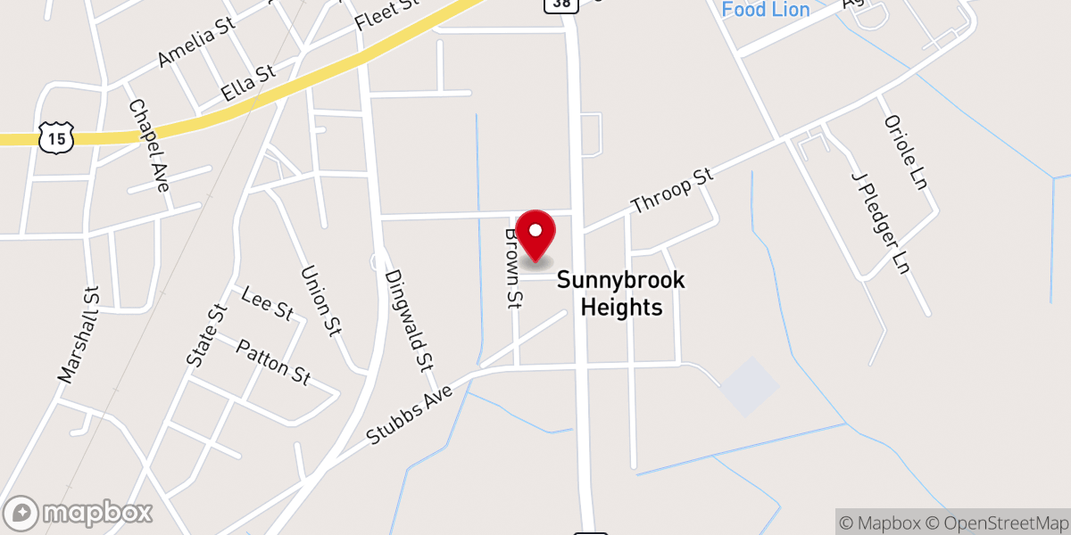Map showing location of True Gospel House of Deliverance