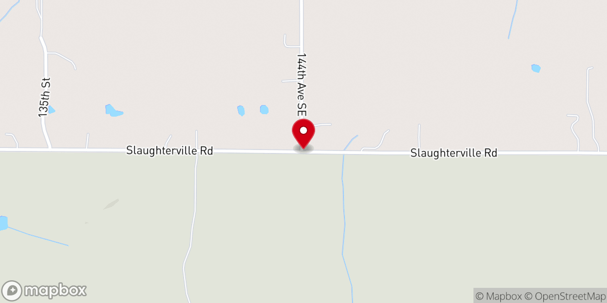 Map showing location of Liberty Gospel Tabernacle