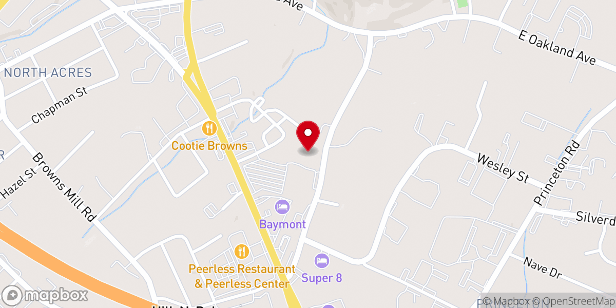 Map showing location of North Ridge Community Church Springbrook Campus