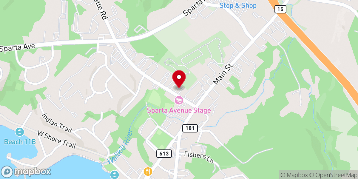 Map showing location of Institute For Spiritual Development