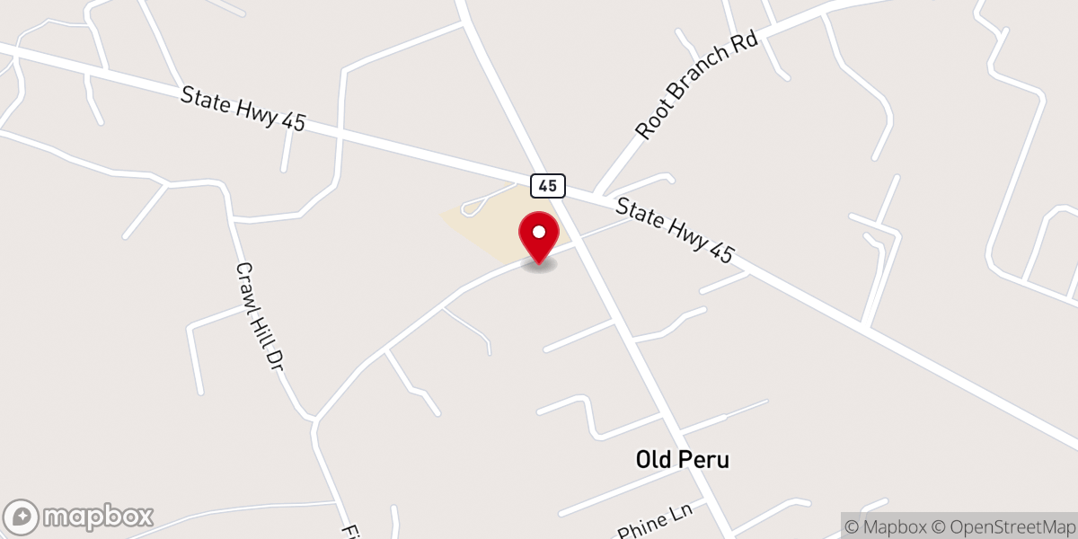 Map showing location of Gourdine Amos