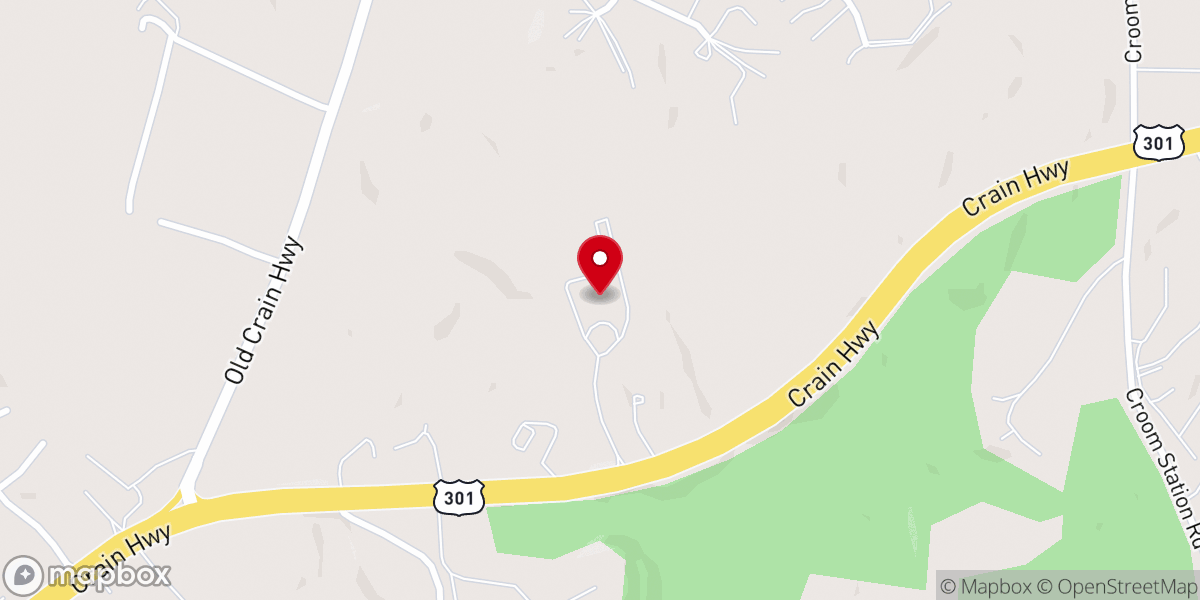 Map showing location of Kettering Baptist Church