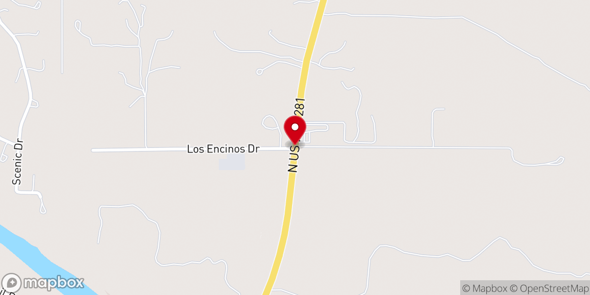 Map showing location of Faith Christian Church