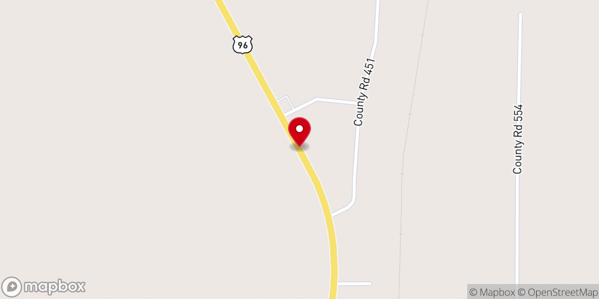 Map showing location of Jasper House of Prayer
