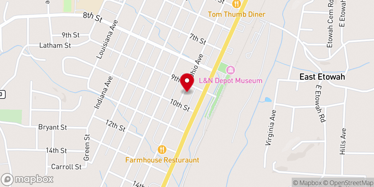 Map showing location of Owens Meeting Place Westlyn Church