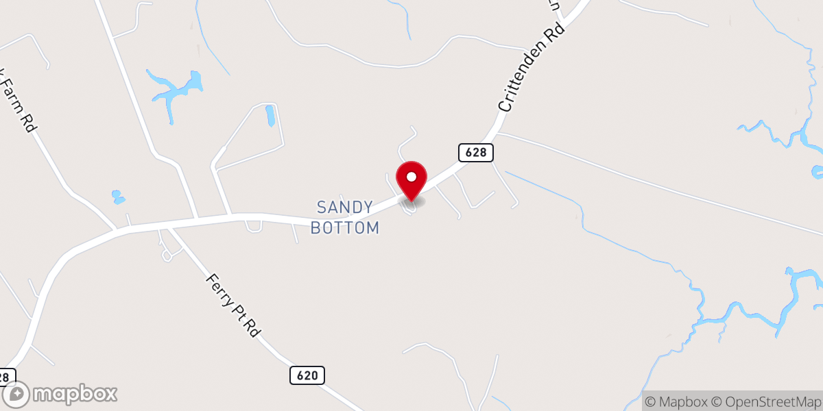 Map showing location of Diamond Grove Baptist Church