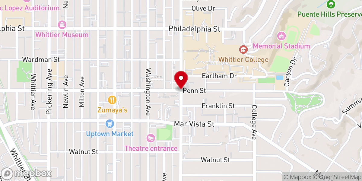 Map showing location of Third Step Ministry