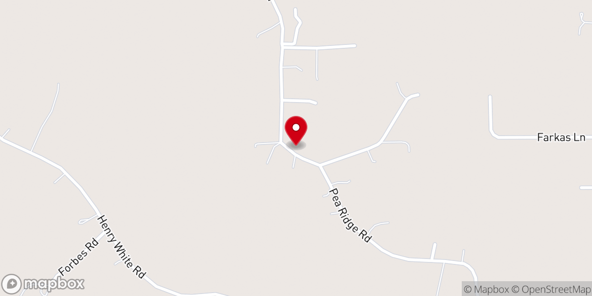 Map showing location of Always Jumping Inflatables®