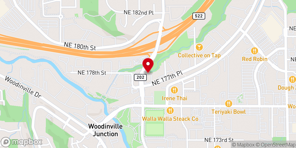 Map showing location of Ives church Seattlle