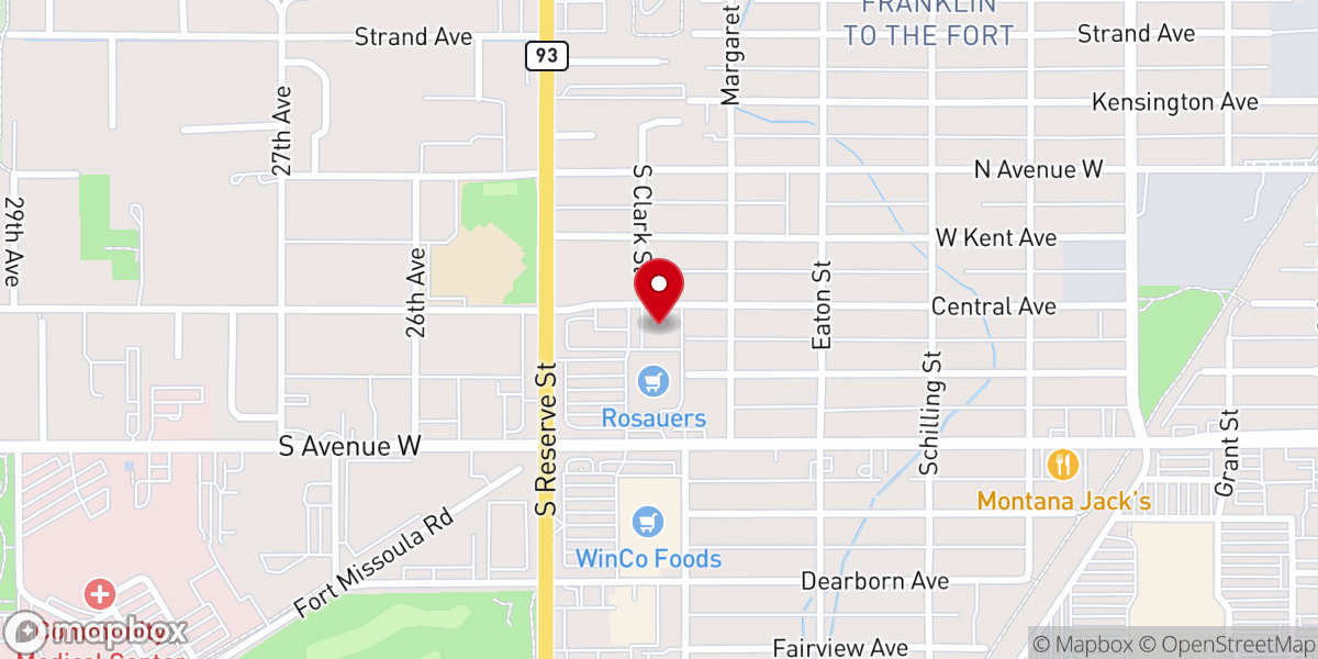 Map showing location of Canvas Church