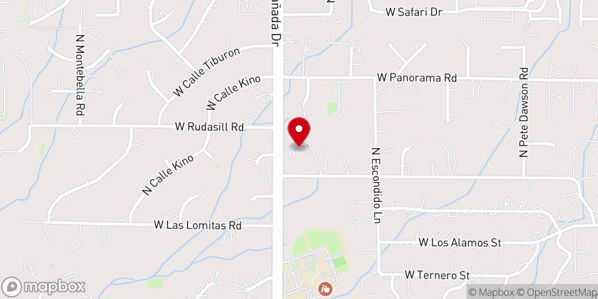 Map showing location of Northwest Community Friends Church