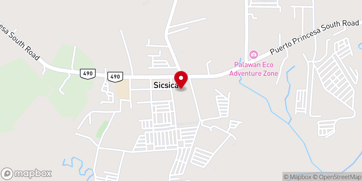 Map showing location of Divine Mercy Shrine and Parish