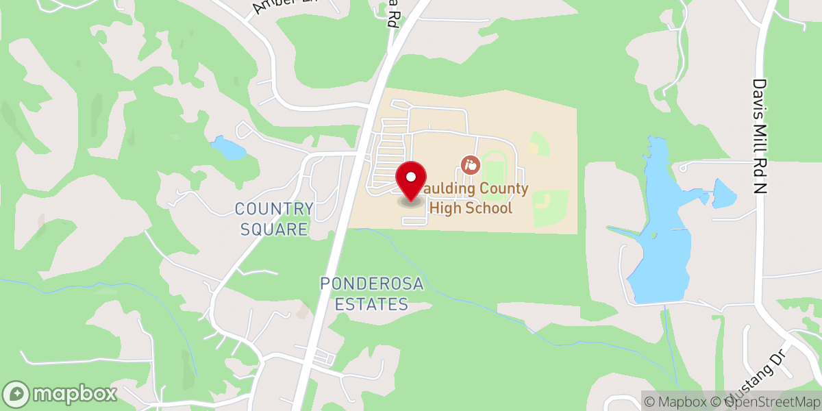 Map showing location of Reliant Ministries - Dallas,GA