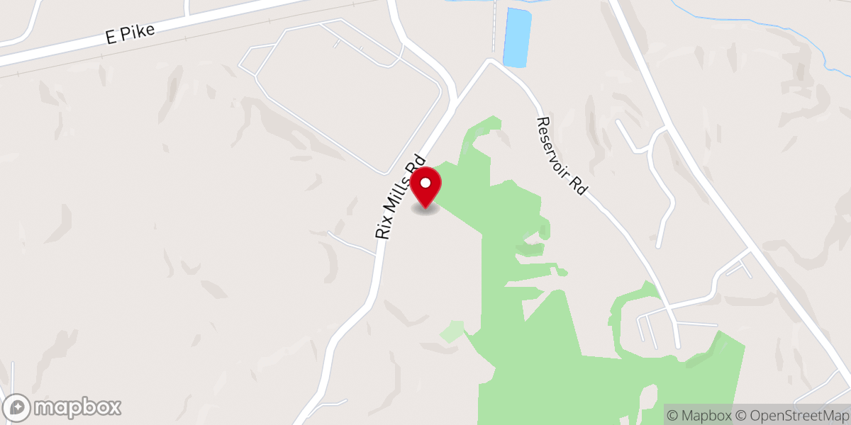 Map showing location of Lighthouse Baptist Church