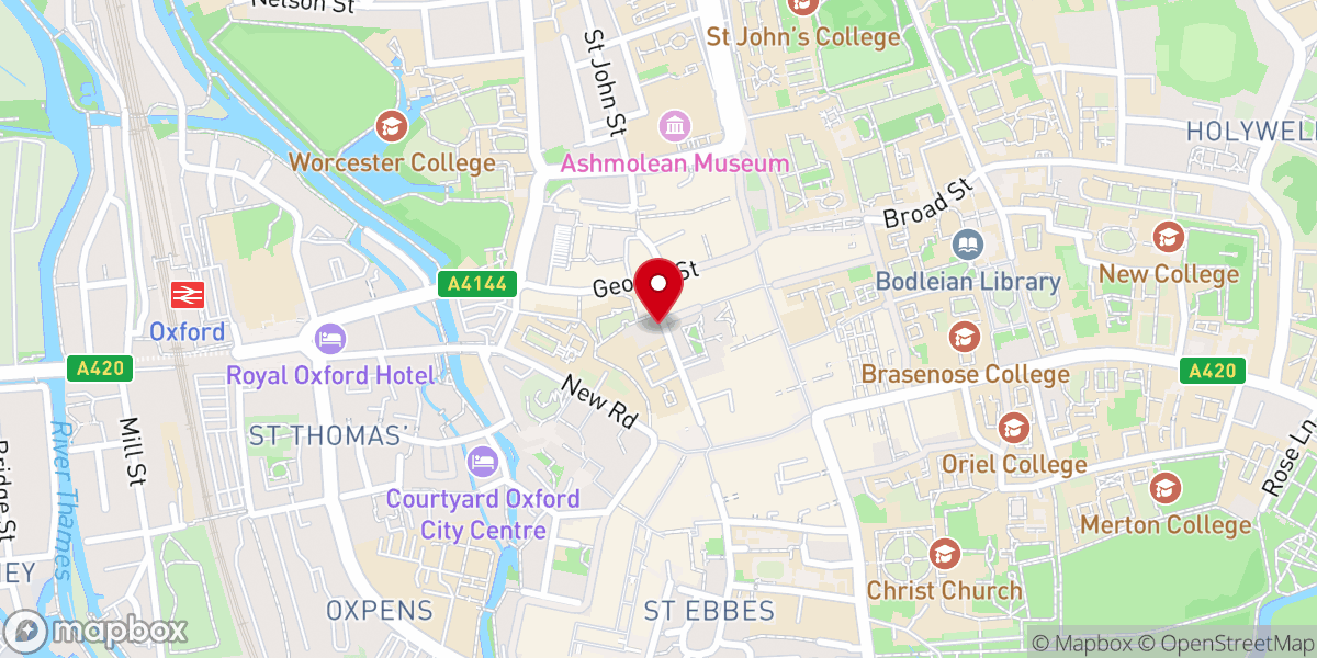Map showing location of Wesley Memorial Methodist Church