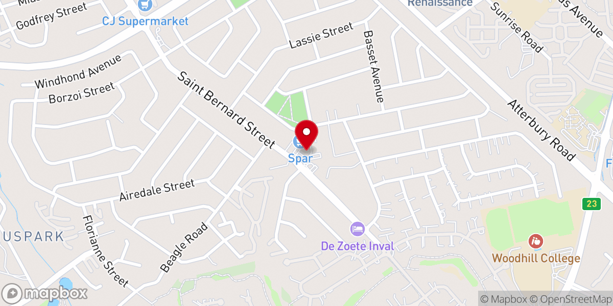 Map showing location of Go Christian Church - Pretoria East