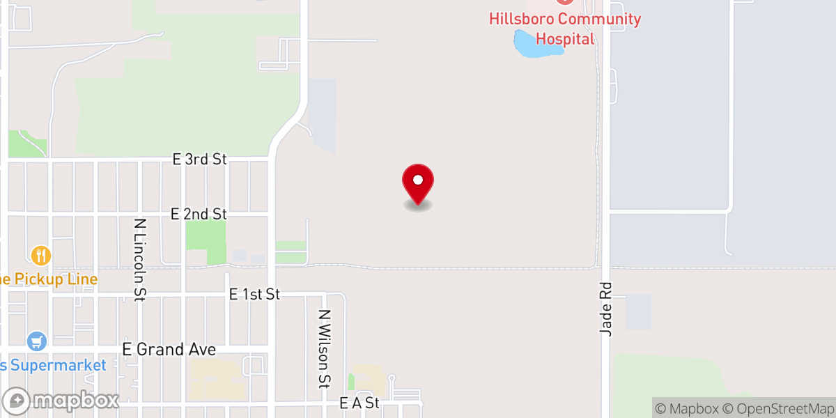 Map showing location of FaithFront